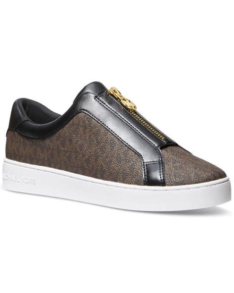 michael kors keaton sneakers leopard|Michael Kors keaton zip.